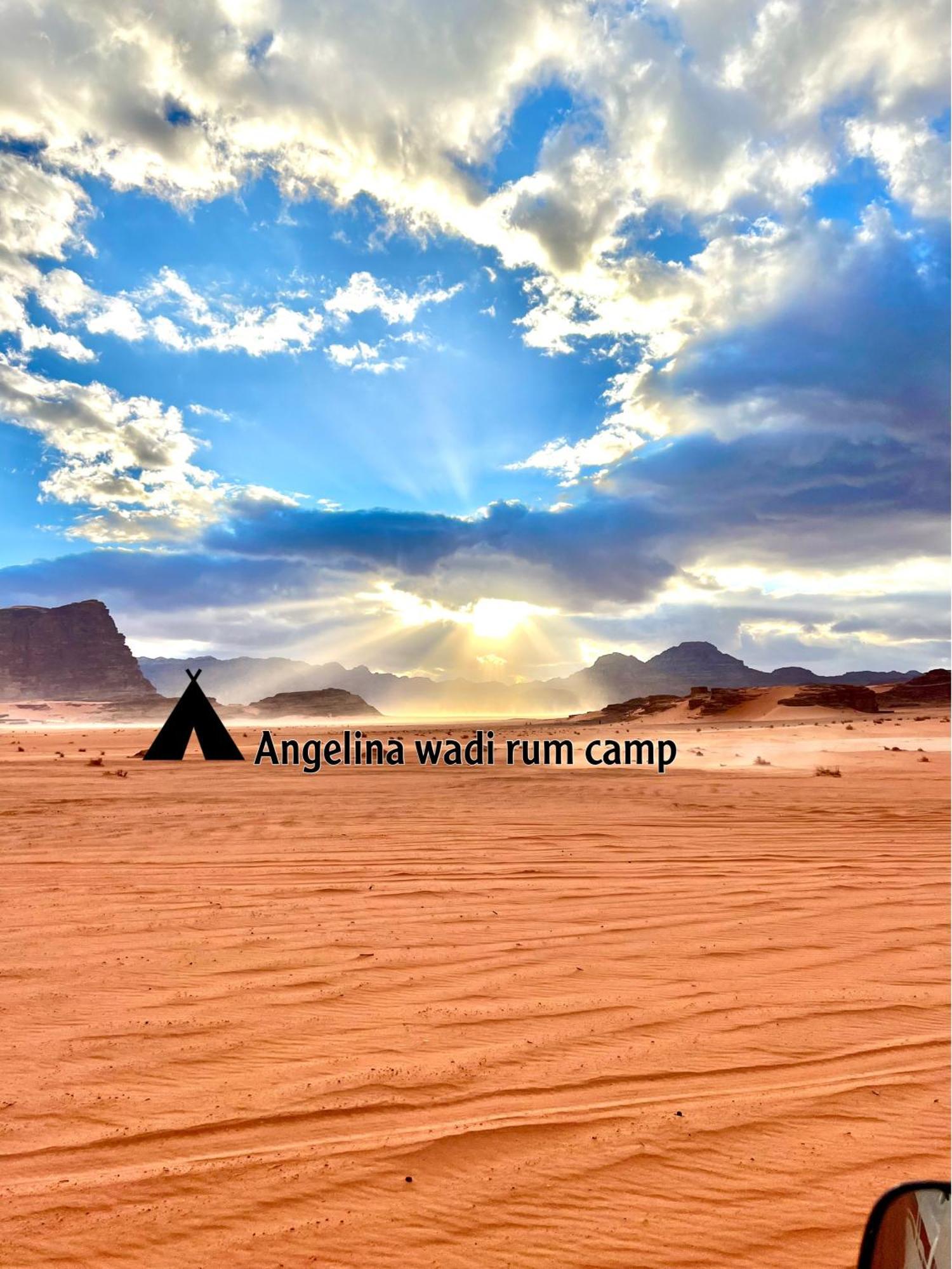 Angelina Wadi Rum Camp Εξωτερικό φωτογραφία